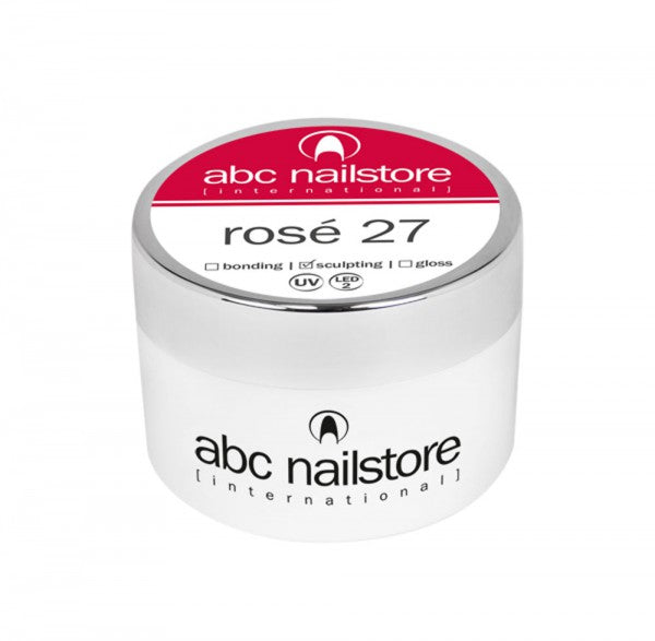 abc Nailstore Modellagegel 27 rosé, 15gr. Art.2509