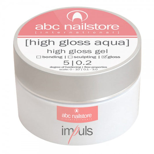 impuls high gloss aqua, high gloss gel, 15gr. Art.2520-A