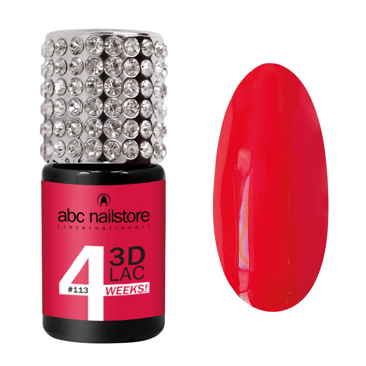 abc 3DLAC 4WEEKS, raspberry cake #113, 8ml. Art.8026-113