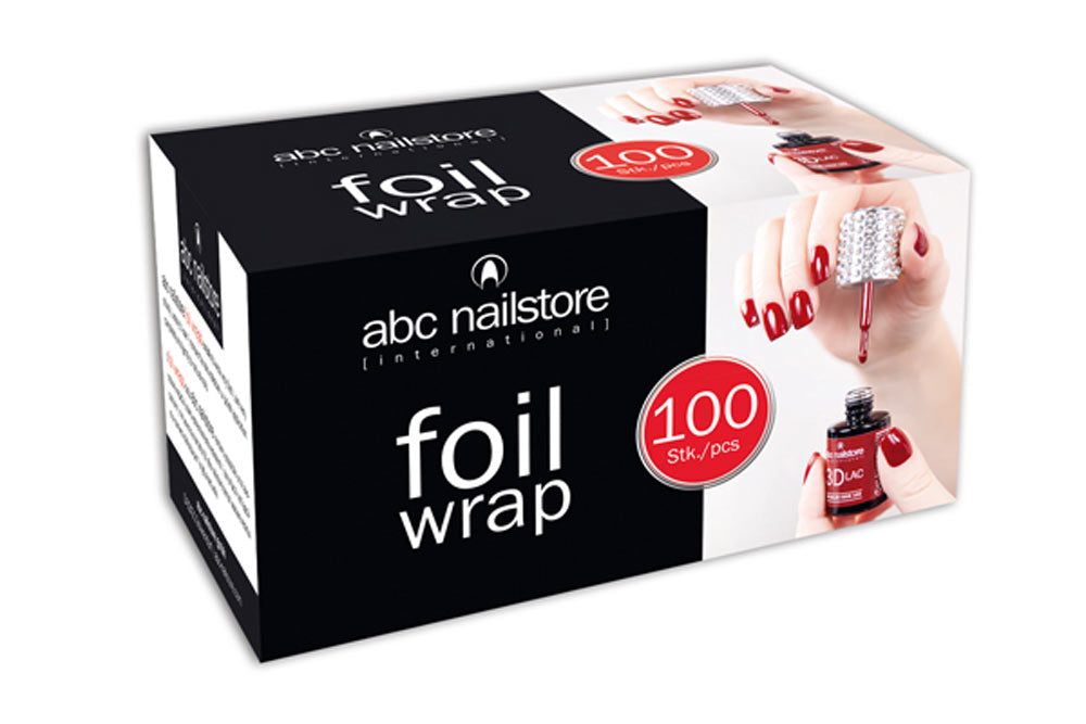 abc Nailstore Foil Wrap, 100 pezzi Art.8036-100