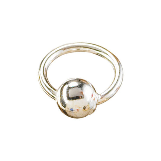 Piercingring silber/silber Art.8800-01