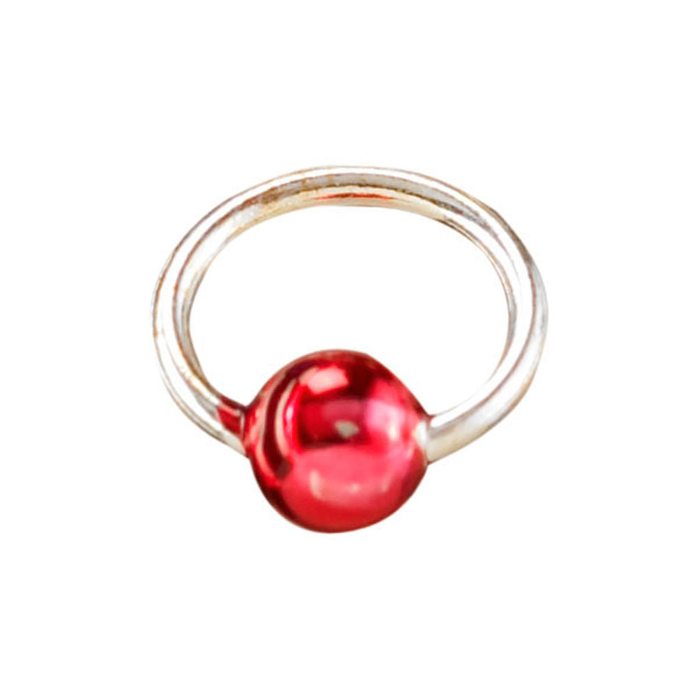 Anello piercing argento/rot Art.8800-02