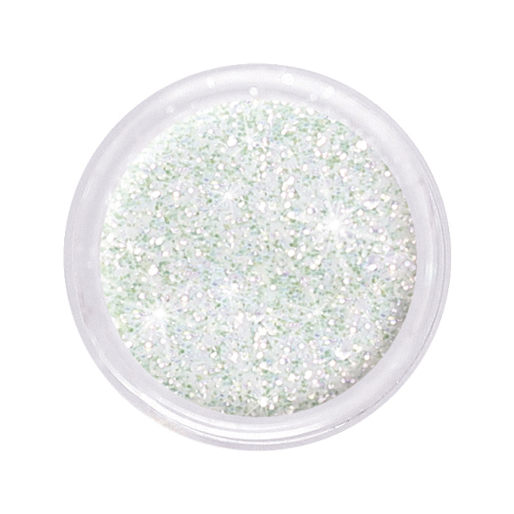 glitter abbaglianti 0,6 mm, verde iris #104, 6gr. Art.8818-104