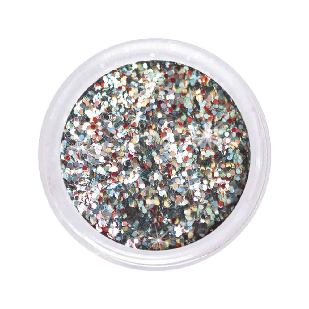 glitter abbaglianti 0,6 mm, principessa del ghiaccio #116, 6gr. Art.8818-116